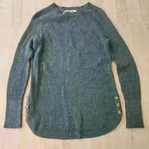 Max studio waffle knit sweater size xs